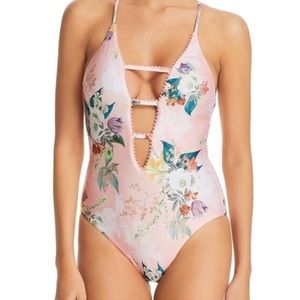 Isabella Rose Blossom Pink OnePiece  Swimsuit